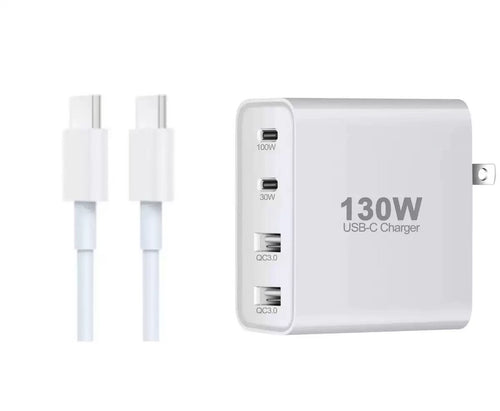 100-120W Portable Quick Charge Power GaN PD Charger Travel Type C Fast Charger